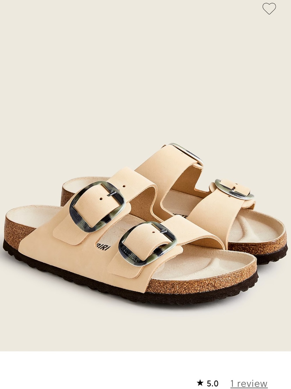 Birkenstock Arizona Sandals with Tortoise Buckles. Size 41.